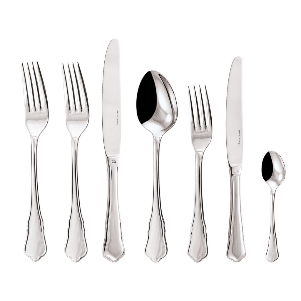 Cutlery place setting, 7 pieces  image number 0