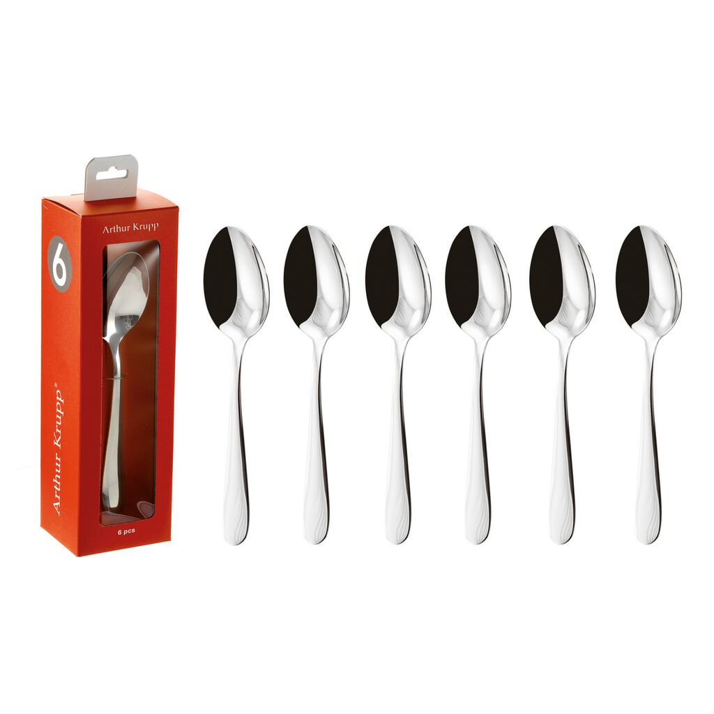 6 table spoons set hanging pack image number 0