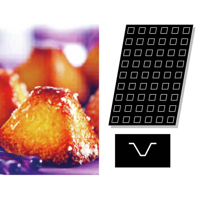 Mold Flexipan multiple Small Pyramids image number 0