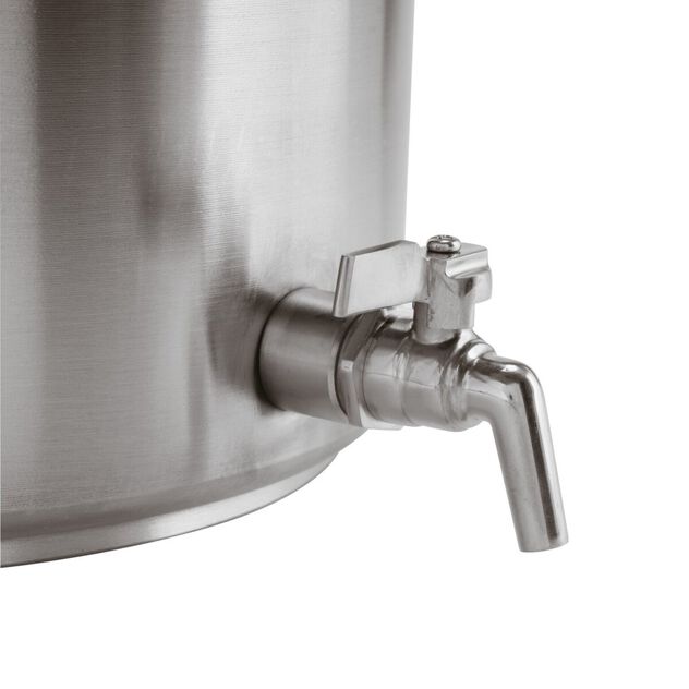 Stock pot with tap image number 3