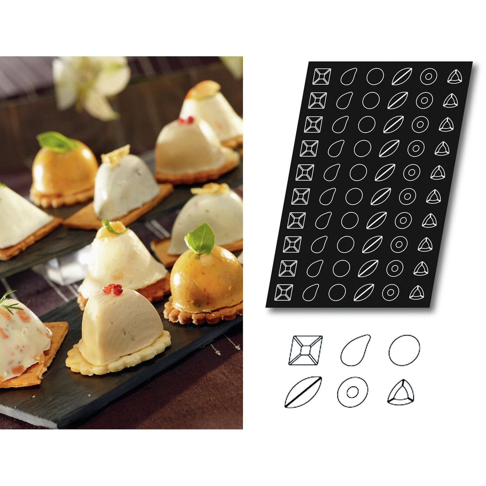 Mold Flexipan multiple Petits-Fours image number null