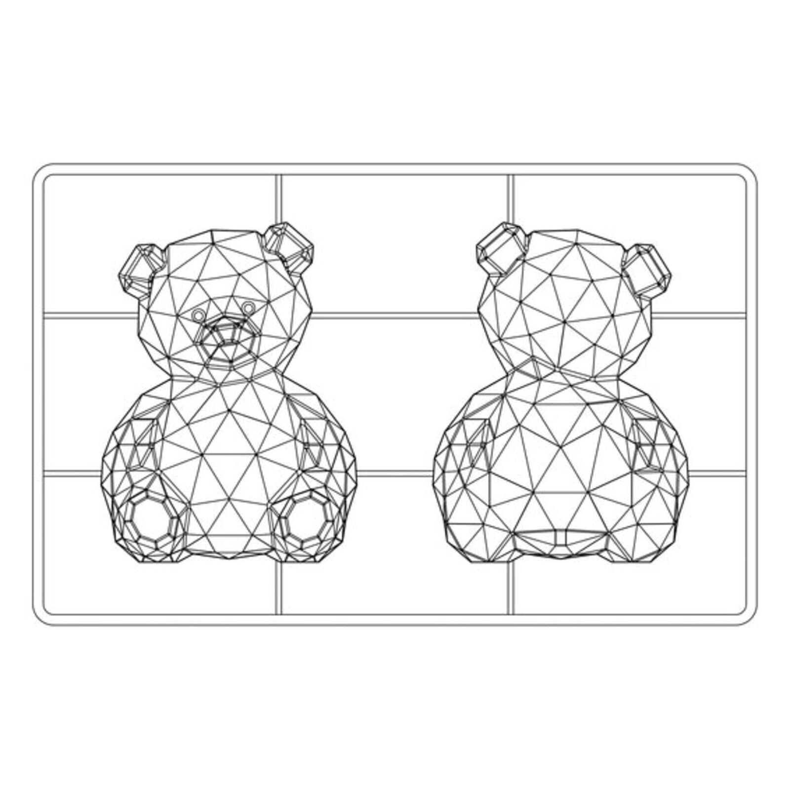 Mold multiple for chocolate pralines image number null