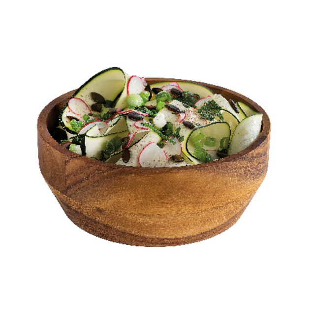 Cereal bowl in acacia wood image number 2