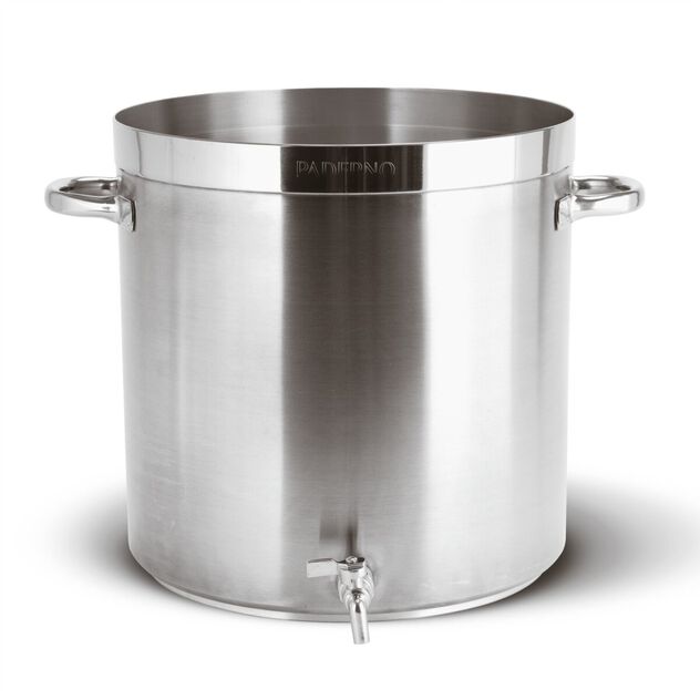 Stock pot with tap image number 0