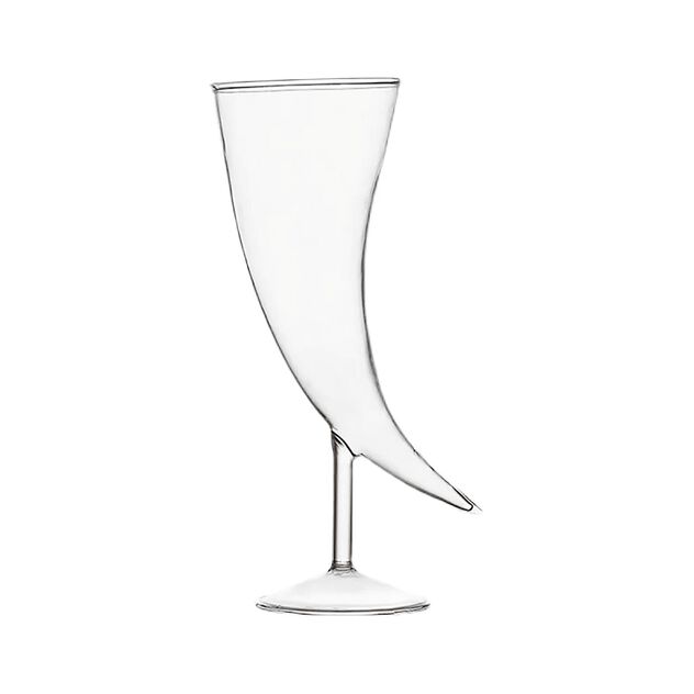 Cocktail glass with horn shape image number 0