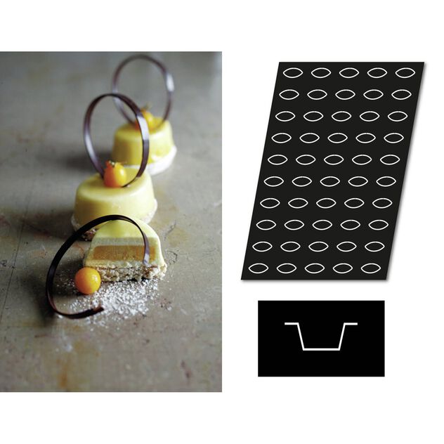 Mold Flexipan multiple Small Ovals image number 0