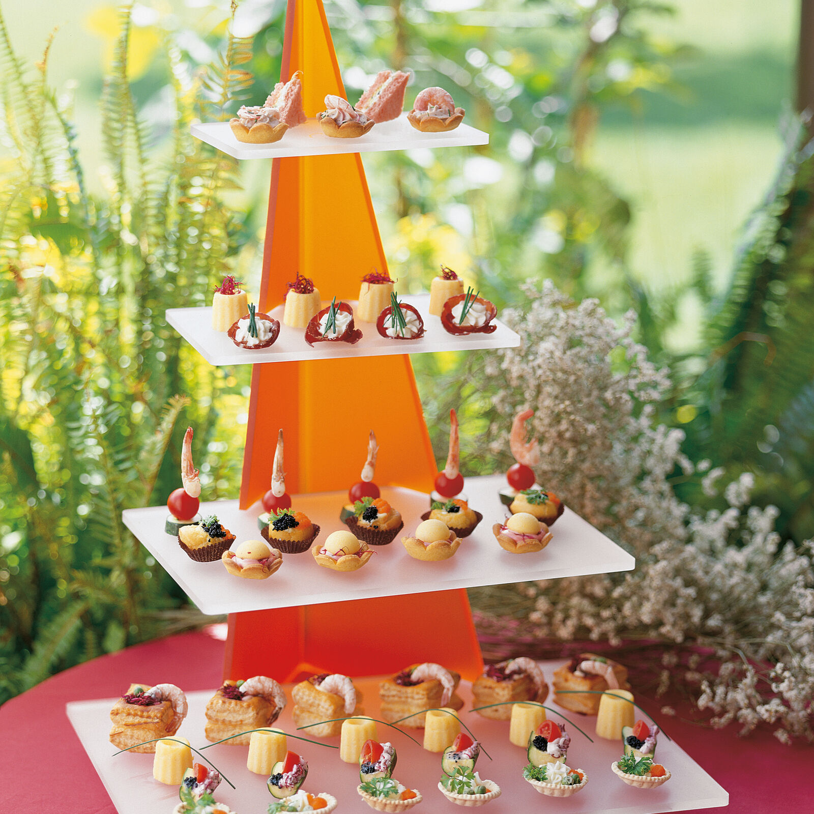 Display for buffet image number null