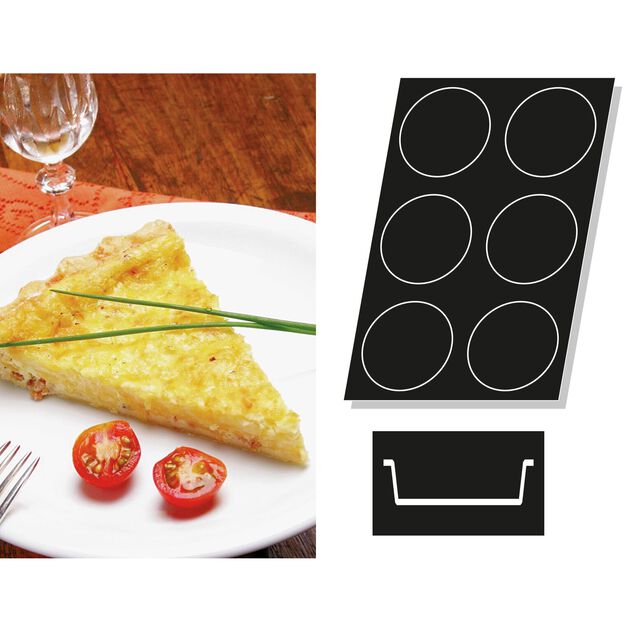 Mold Flexipan multiple Quiches image number 0