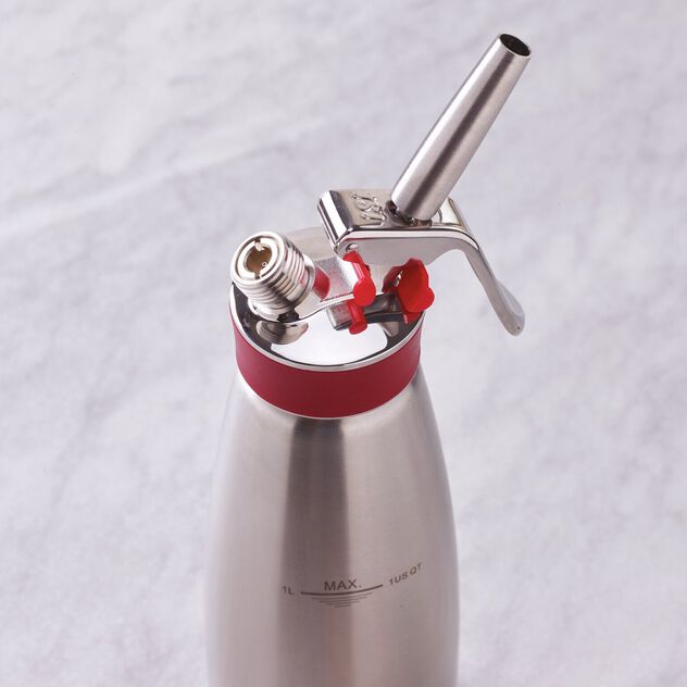 Sifone Per Panna Montata Da 500ml Anti-perdite - Con 3 Ugelli In Acciaio Per Decorare Torte E Dessert - Foto 3