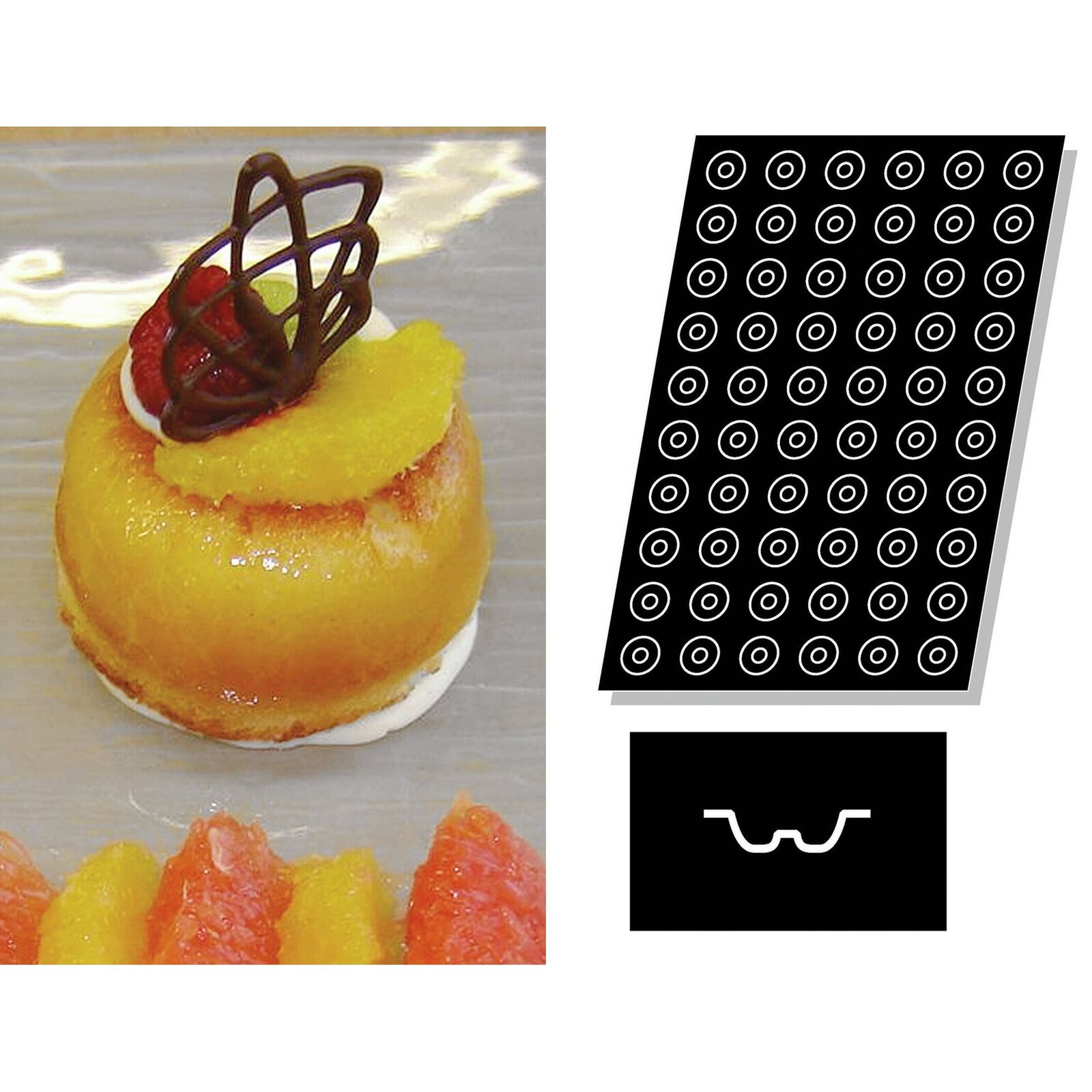 Mold Flexipan multiple Small Savarins image number null