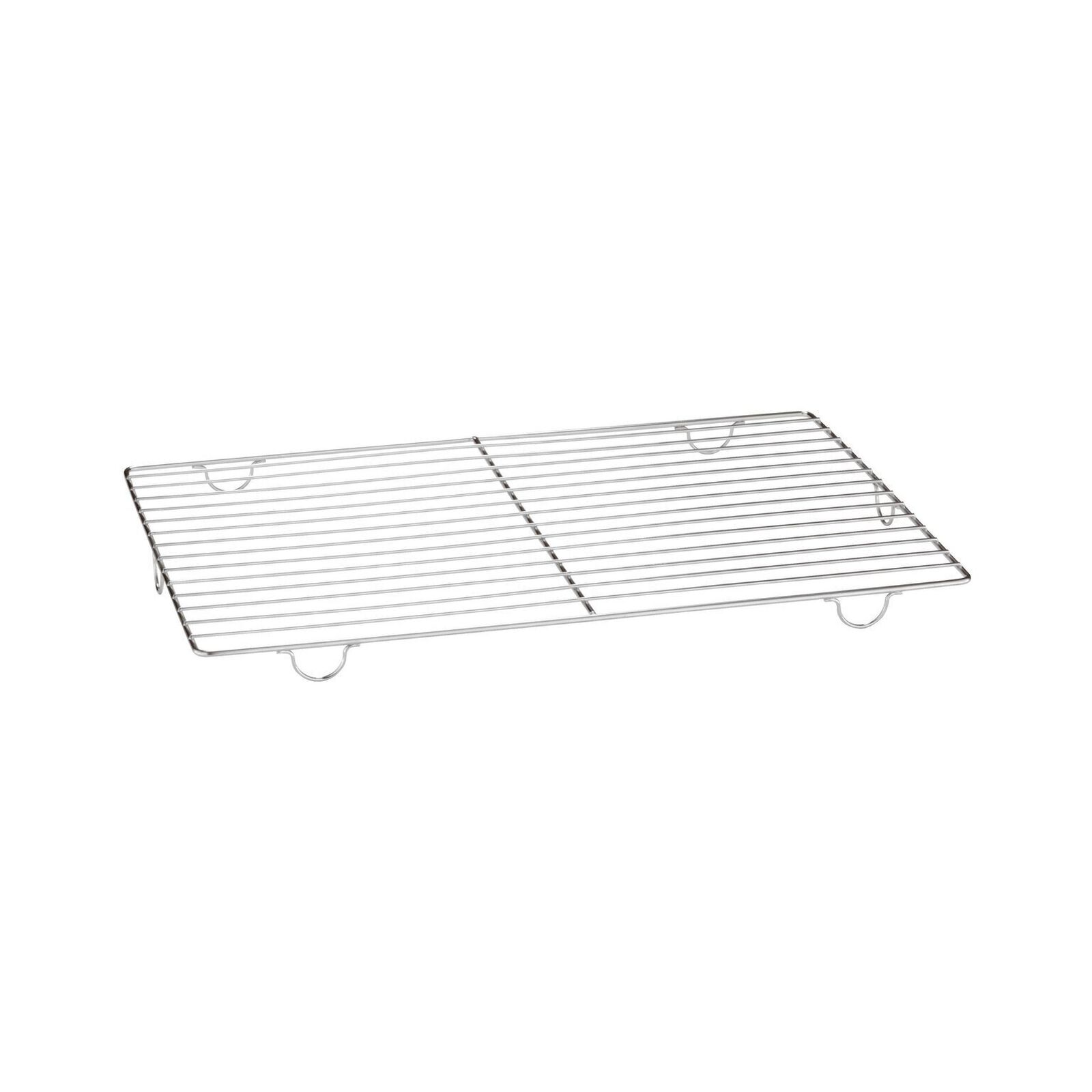 Griglia Rotonda In Acciaio Inox 30 Cm Con Piedini Staccabili - Per Cuocere A Vapore, Arrostire E Scolare, Adatta A Pentole E Padelle