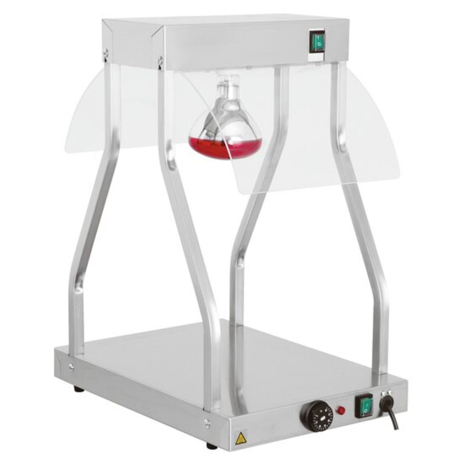 Infrared lamp with warming plate image number null