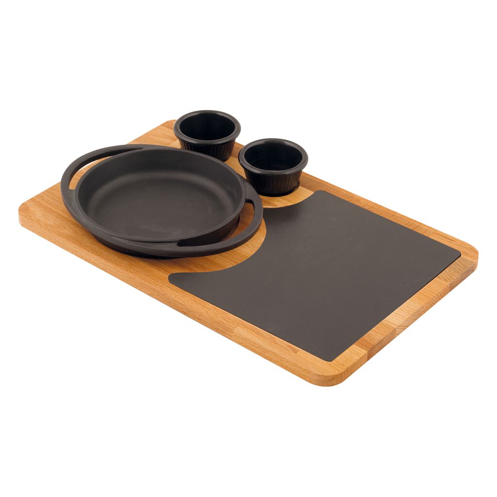 Platter with porcelain surface image number 0