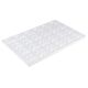 Tray for monoportions molds drop