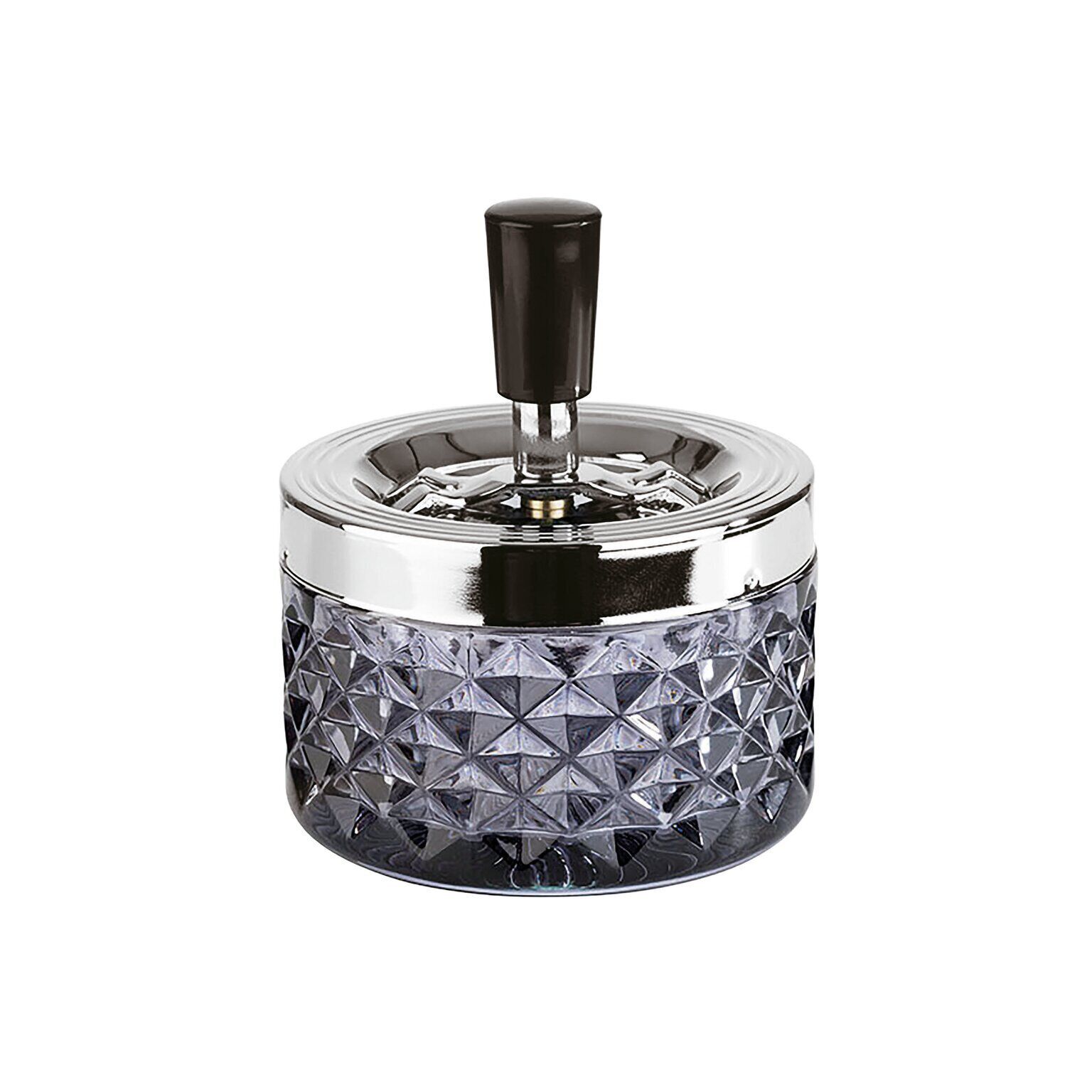 Ashtray chrome plated