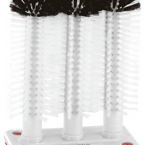 Glass cleaning brush 