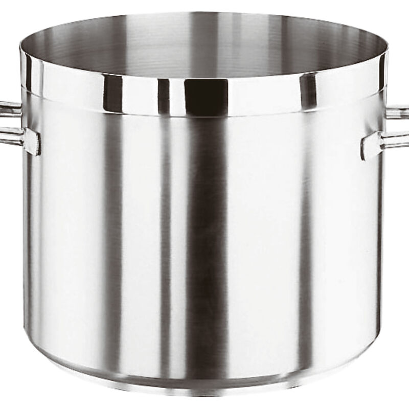 Pentola Bassa In Alluminio Piazza 102050 - Capacità 31,6 Litri, Diametro 50 Cm, Con 2 Manici, Per Cucina Professionale E Domestica