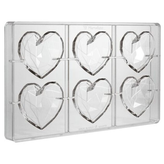 Stampo multiplo praline di cioccolato, cuore image number 0