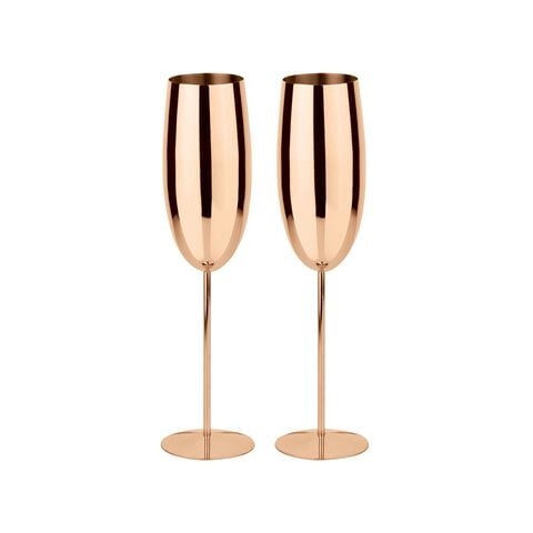 Set 2 pz, flute champagne