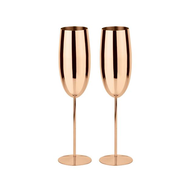 Set 2 pz, flute champagne image number 0