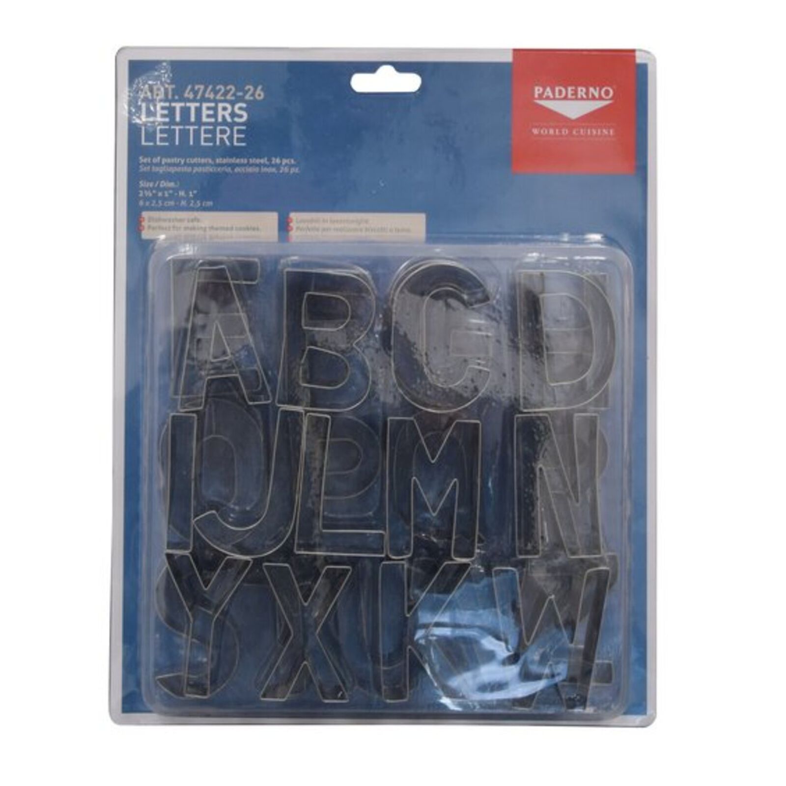 Cutter letters image number null