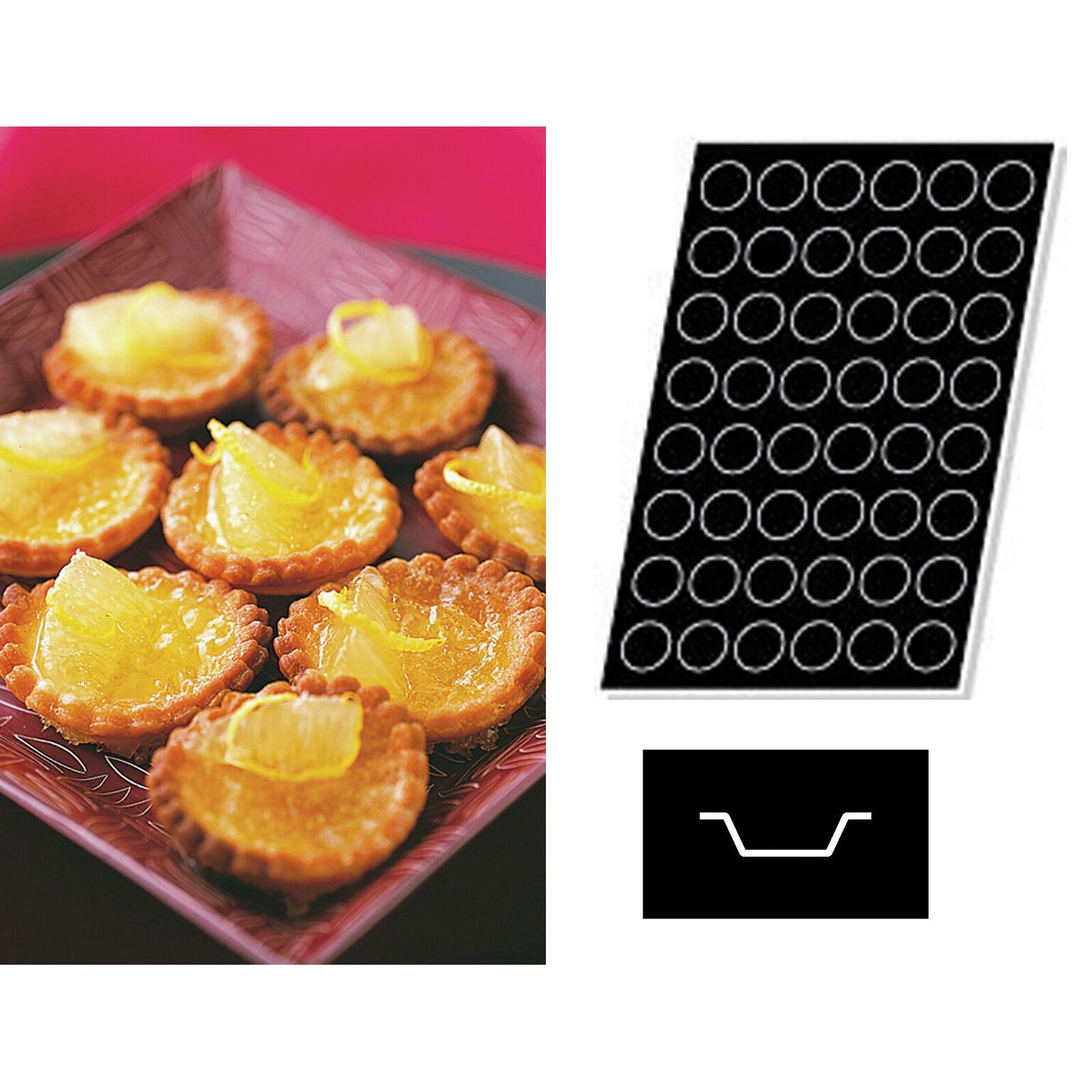 Mold Flexipan multiple Small Quiches image number null