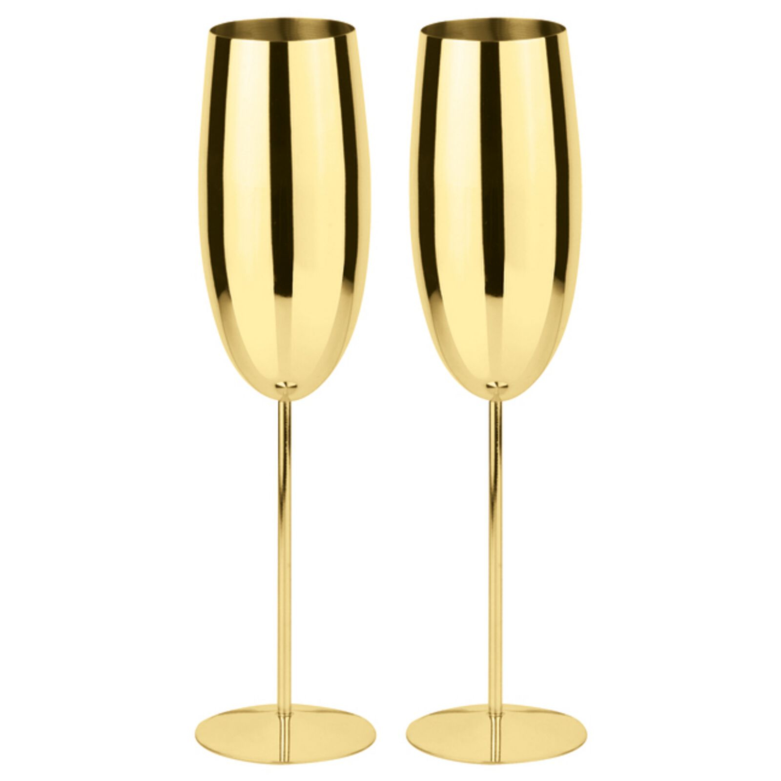 Set 2 pcs, flute champagne image number null