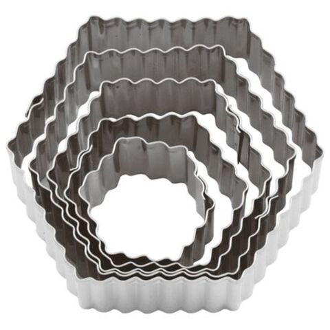 Cutter with fluted edges