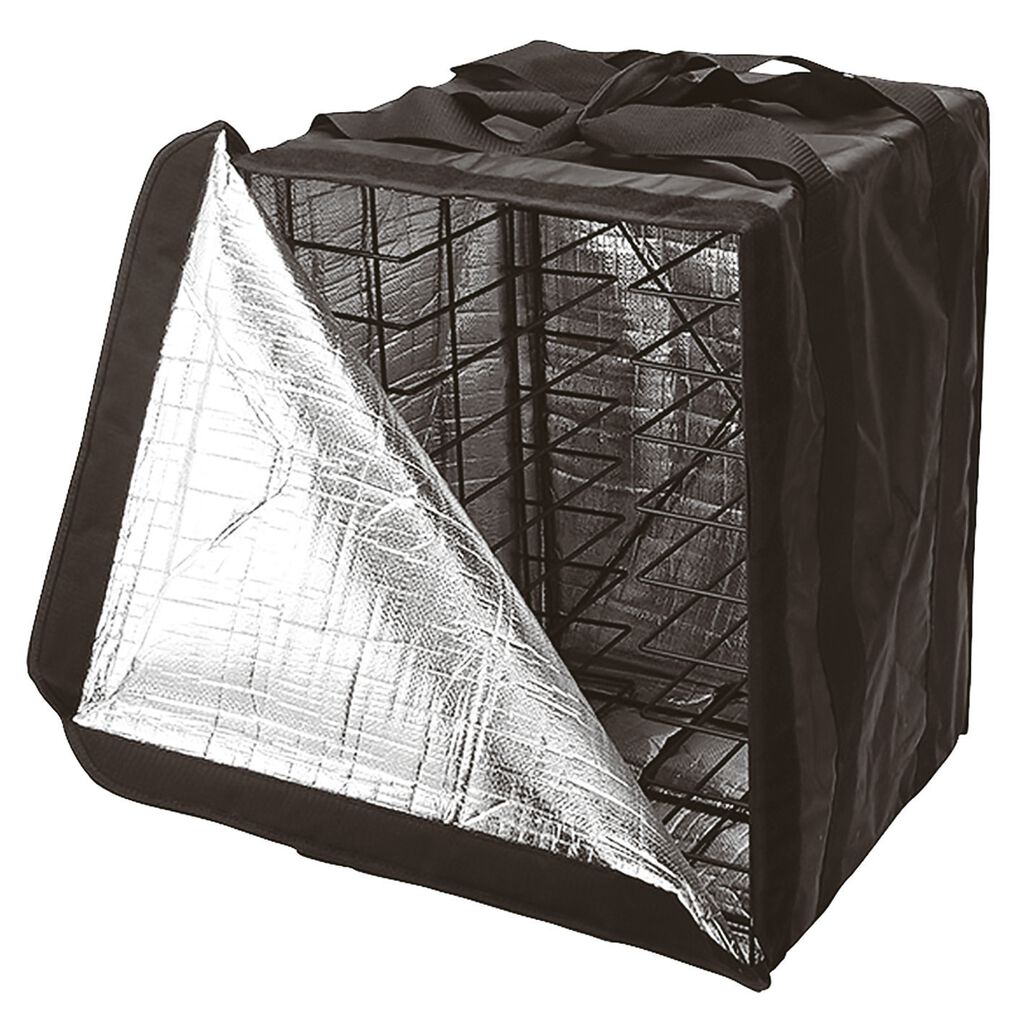 Insulated delivery bag with rack image number 0