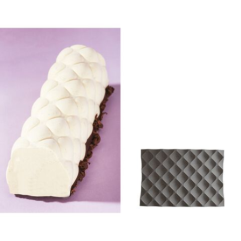 Mold Flexipan Relief Mat Buche2