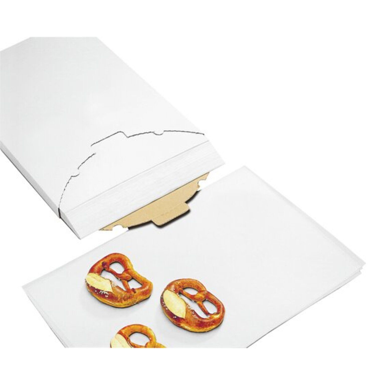 Baking paper siliconized