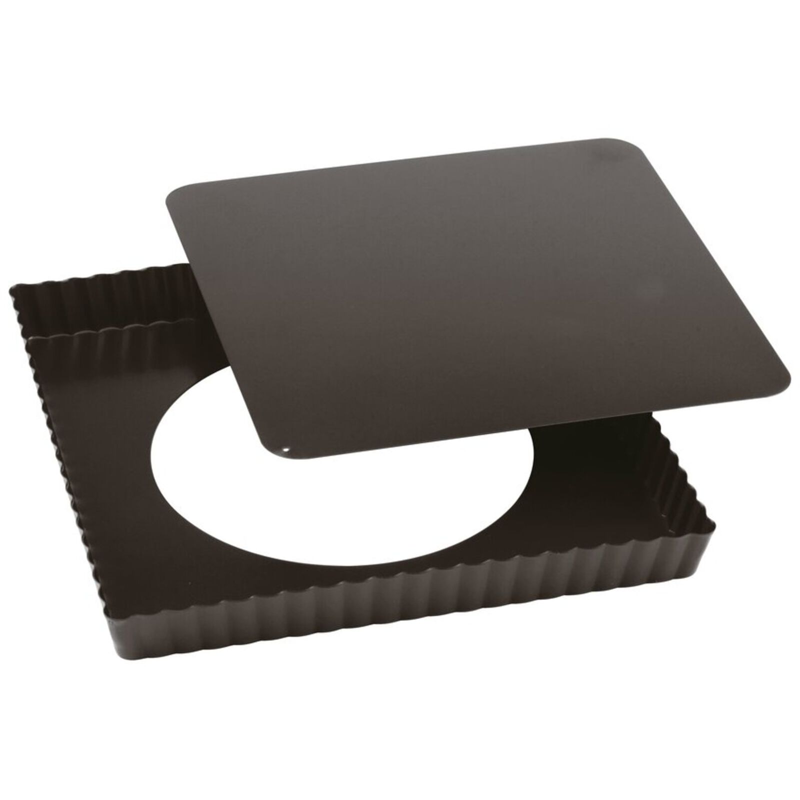 Mold with fluted edges and loose bottom image number null