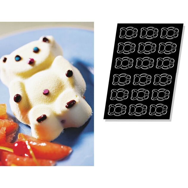 Mold Flexipan multiple Teddy Bear image number 0