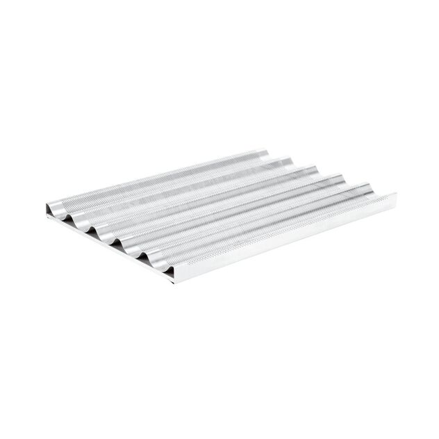 Stampo / teglia baguette, forata image number 0