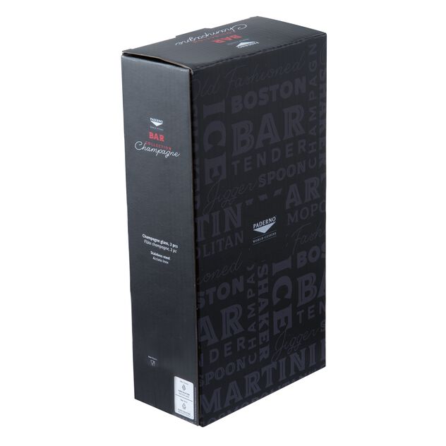 Set 2 pz, flute champagne image number 4