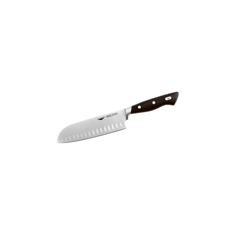 Coltello cucina orientale alveolato