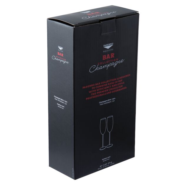 Set 2 pz, flute champagne image number 2