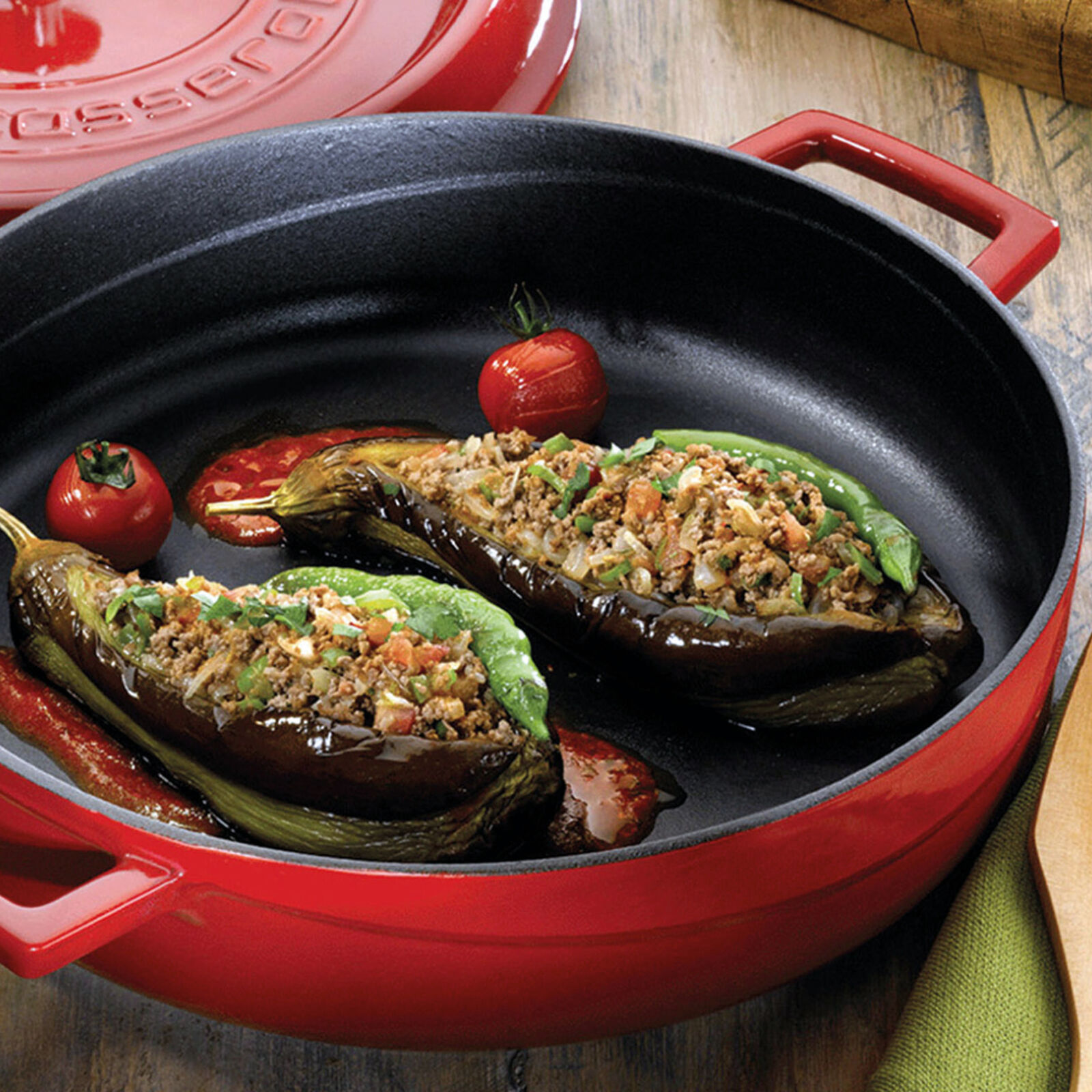 Casseruola bassa 2 maniglie  image number null