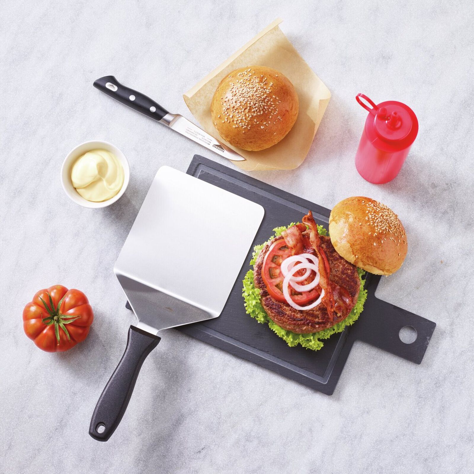 Spatola per hamburger image number null