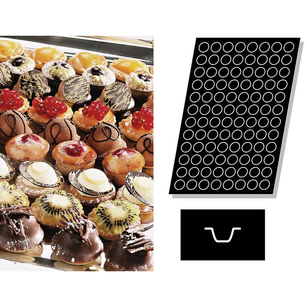 Mold Flexipan multiple Pomponnettes image number 0