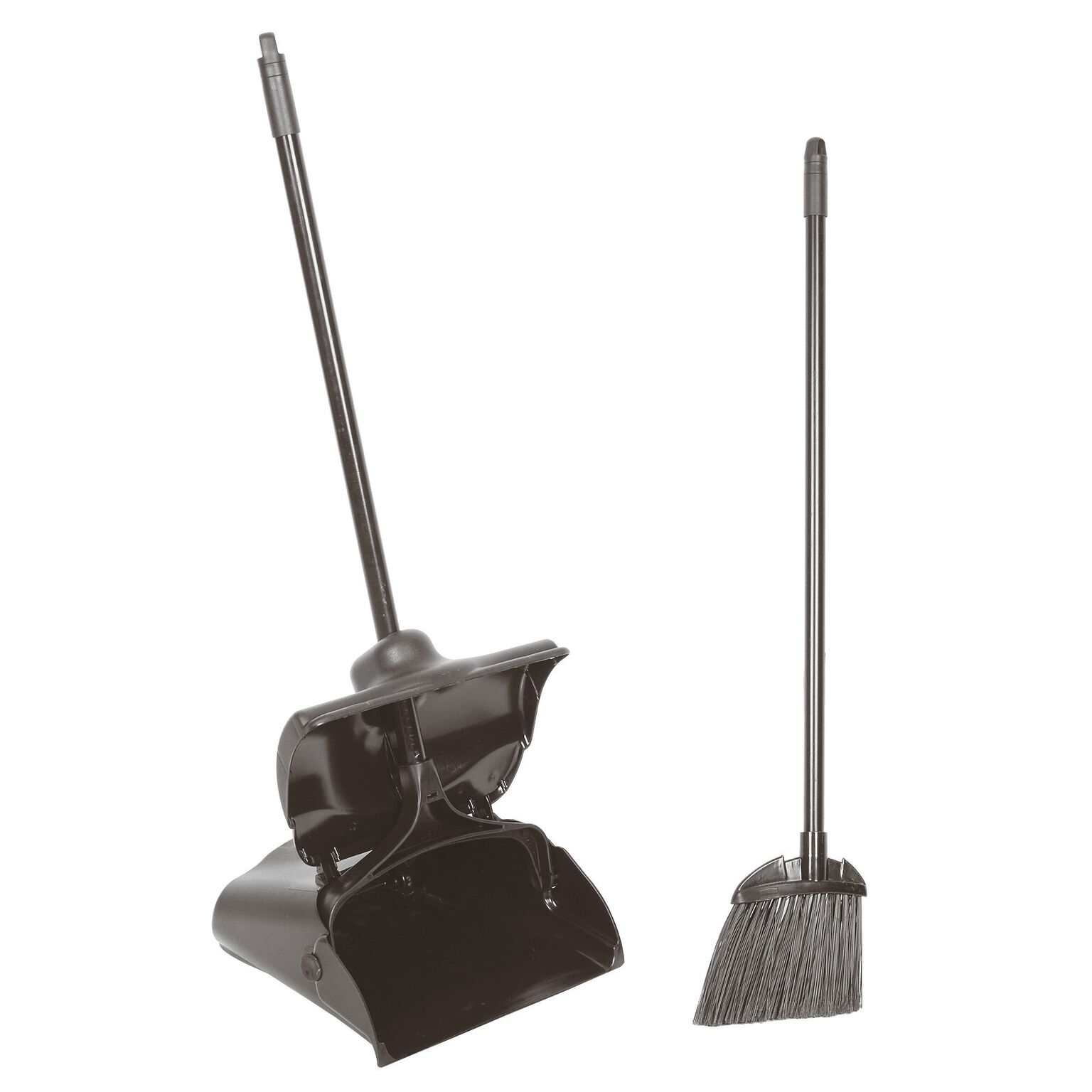 Broom with dust pan