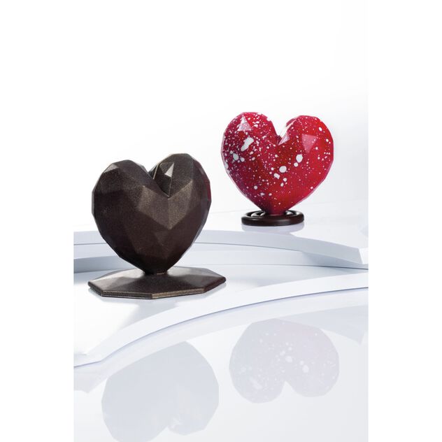 Stampo multiplo praline di cioccolato, cuore image number 3