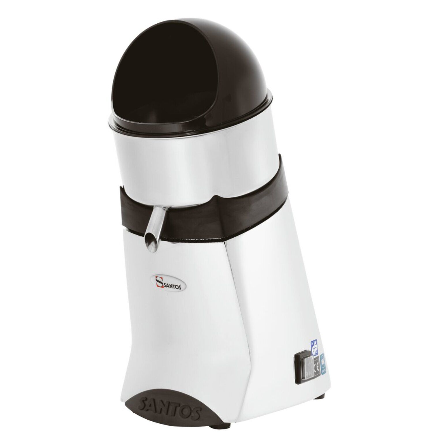 Citrus fruit squeezer