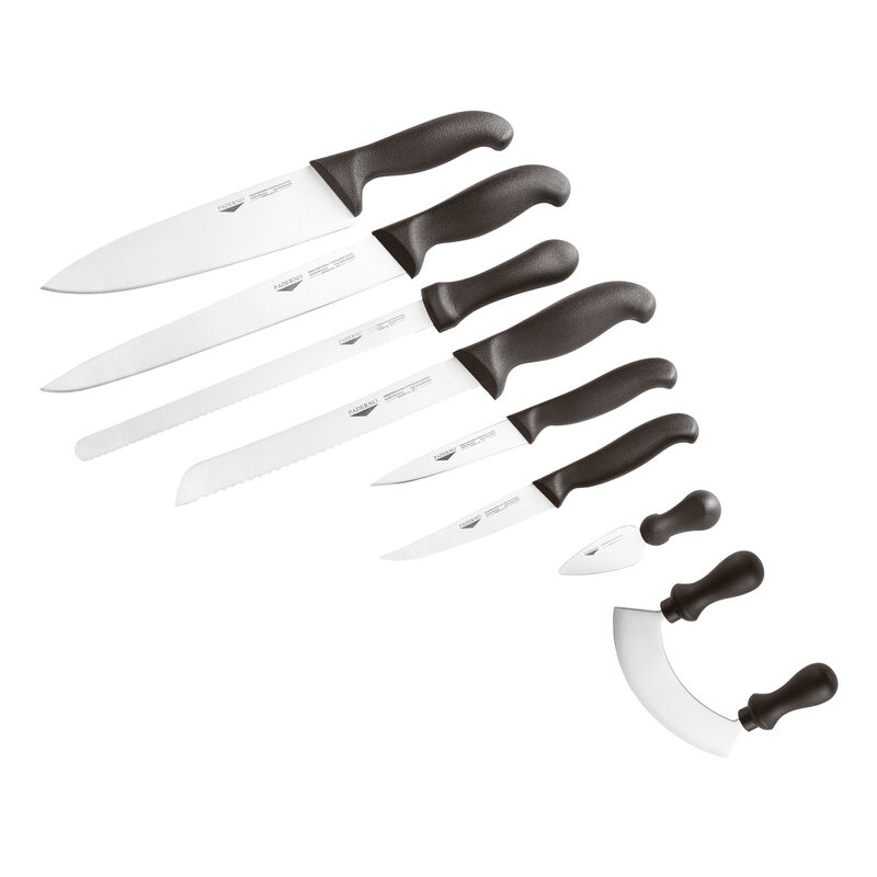Complete Set of 8 Professional Kitchen Knives
