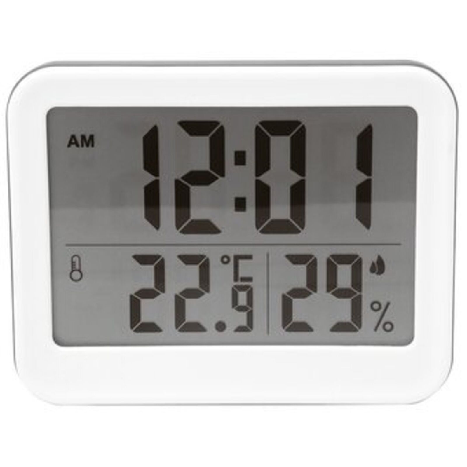 Thermometer with clock image number null