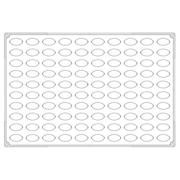 Mold multiple mini quenelle image number 0