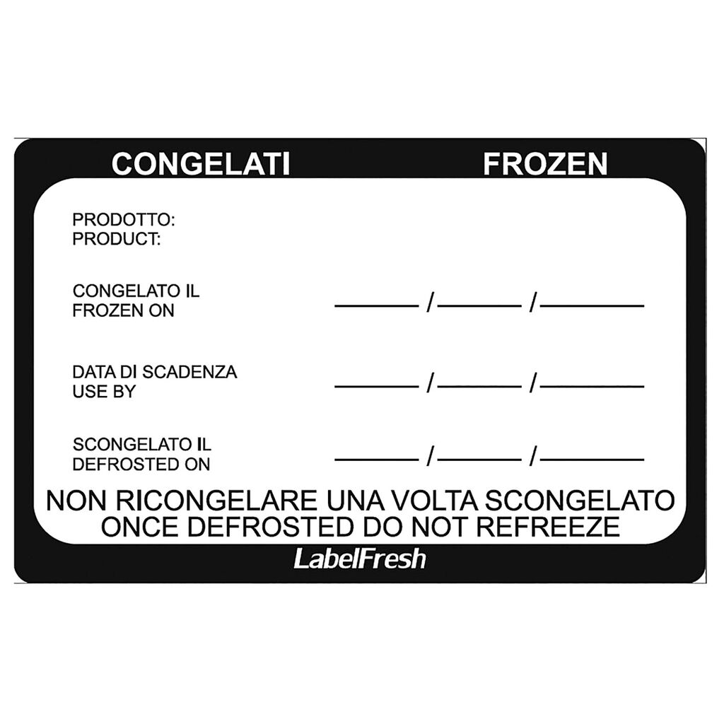 Labels frozen food image number 0