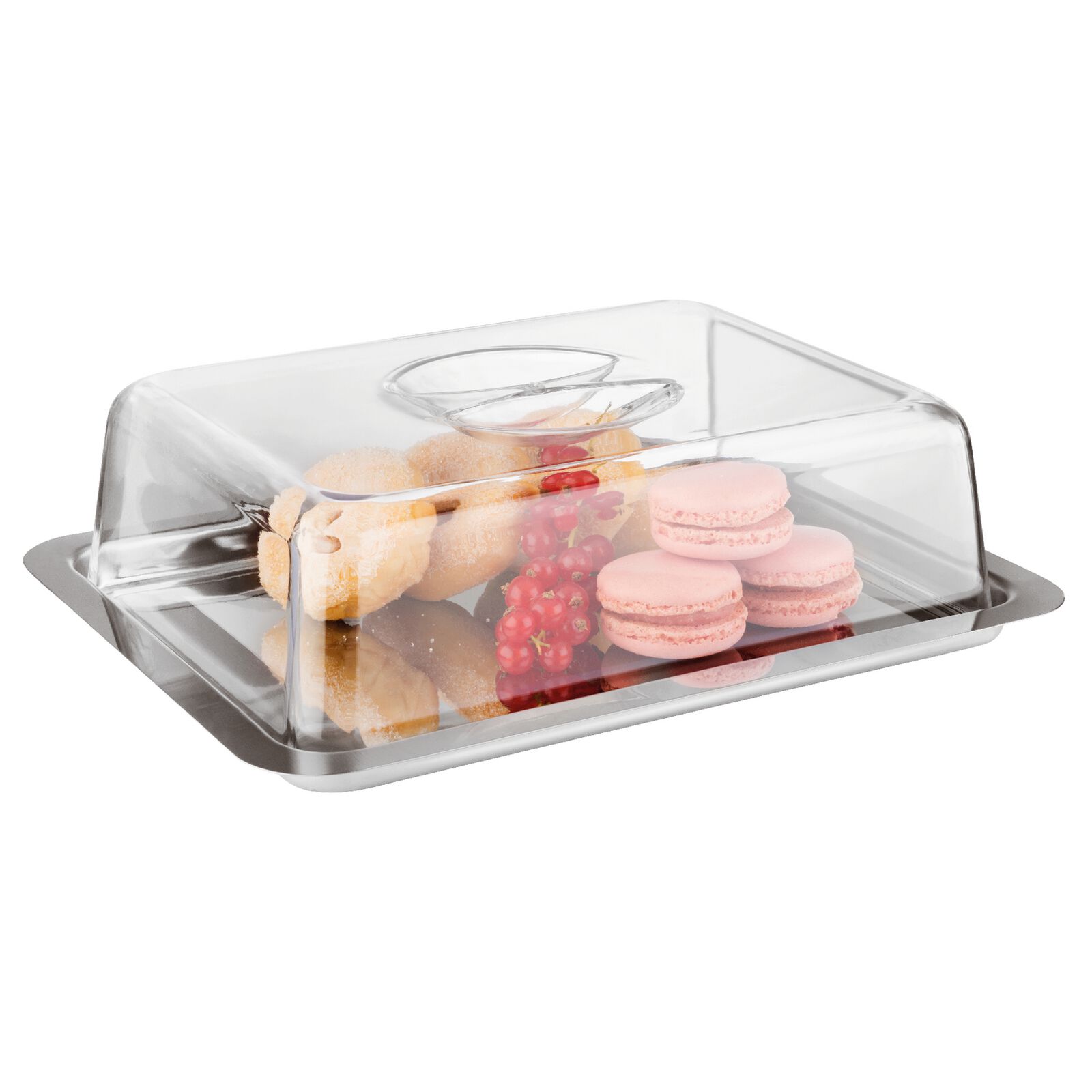 Tray with cover image number null