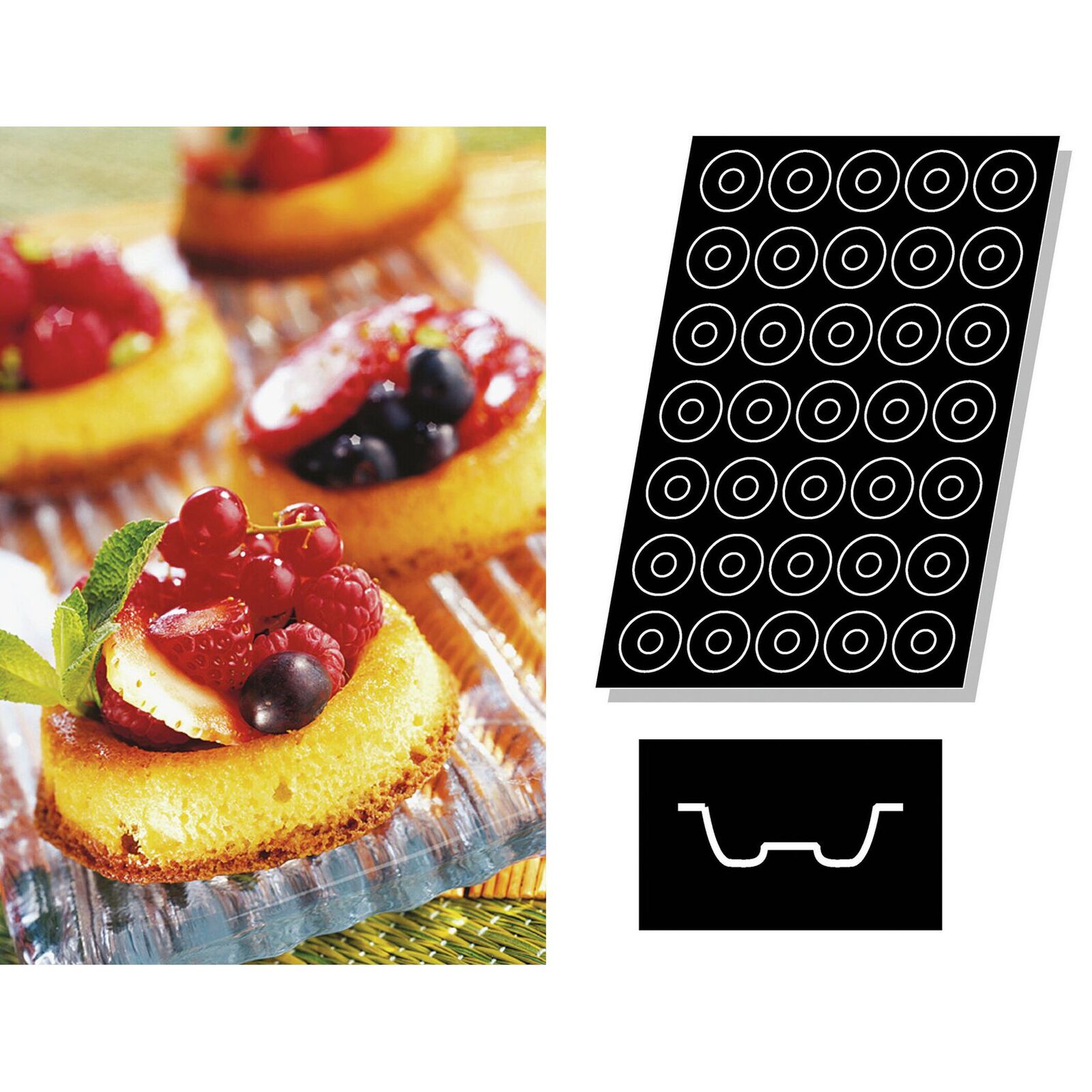 Mold Flexipan multiple Savarins image number null