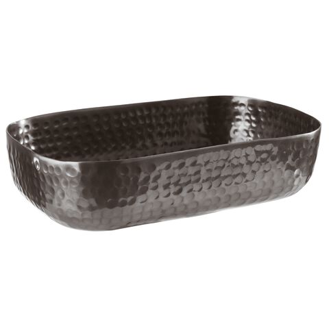 Holder for snack with hammered surface